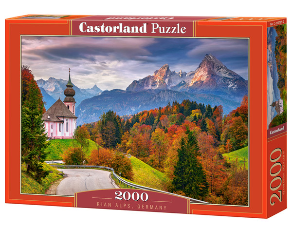 Puzzle Jesień w Bawarii - Alpy Niemieckie 2000 elementów