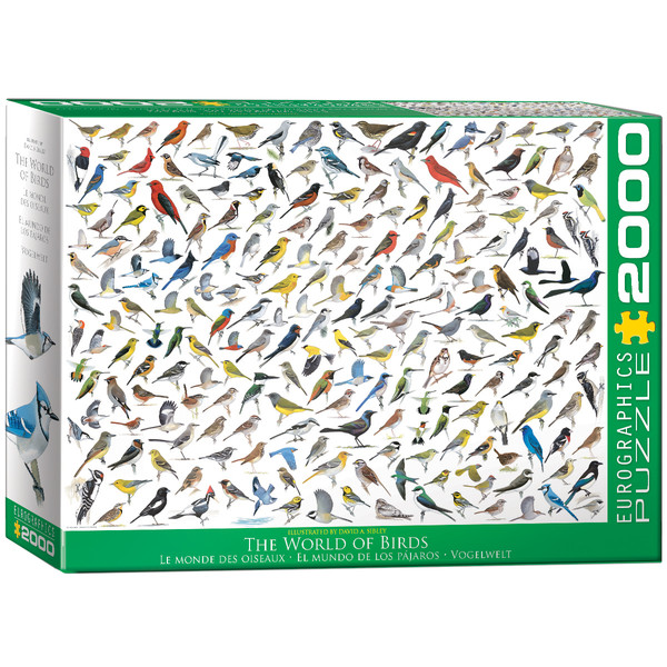Puzzle Świat ptaków 2000 elementów