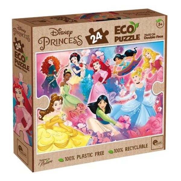 Puzzle dwustronne Eko Księżniczki Disney 24 elementy