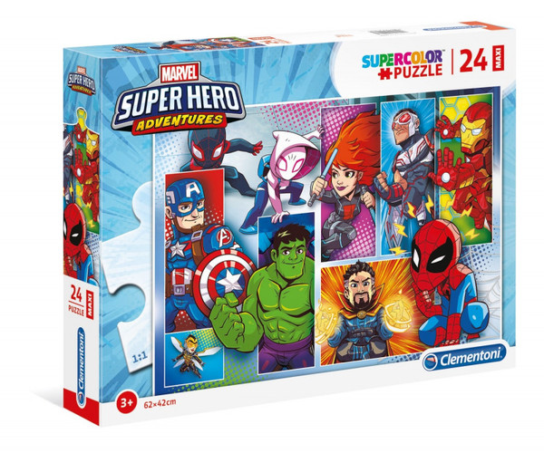 Puzzle Maxi Marvel Super Hero Adventures -24 elementy