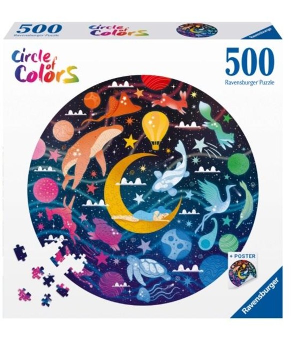 Puzzle Paleta kolorów Marzenia 500 elementów