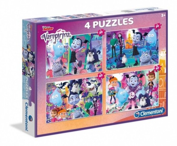 Puzzle Vampirina 3 x 20 / 2 x 60 elementów