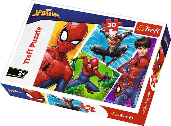 Puzzle Spiderman i Miquel - 30 elementów