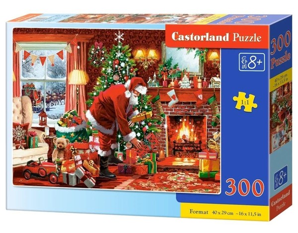 Puzzle Santa`s Special Delivery 300 elementów