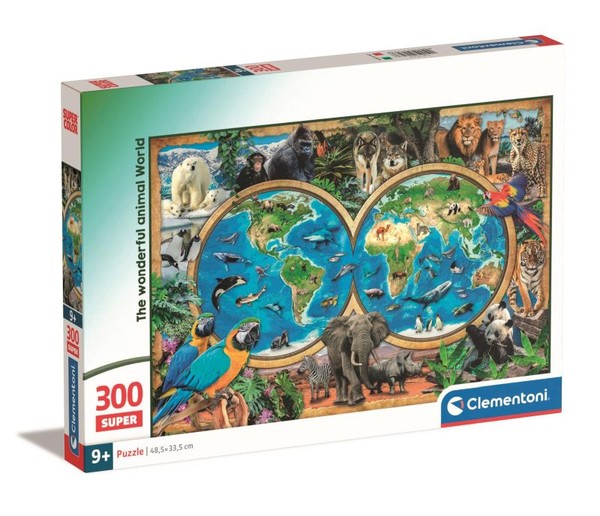 Puzzle Świat zwierząt 300 elementów