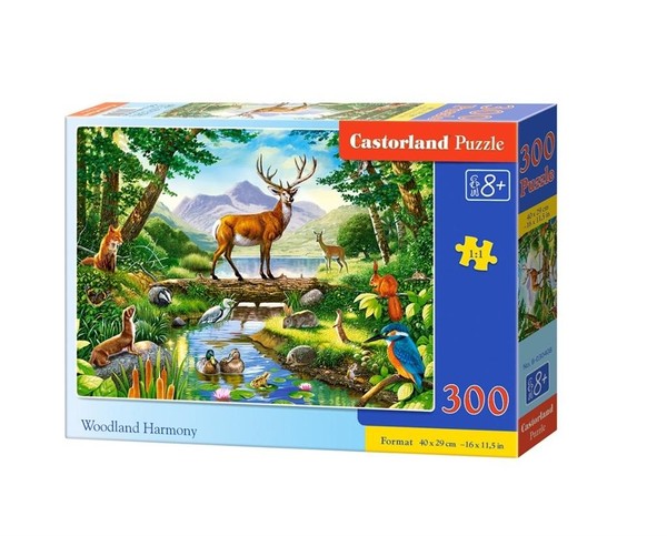 Puzzle Woodland Harmony 300 elementów