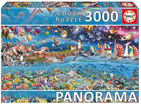Puzzle Życie Panorama 3000 elementów