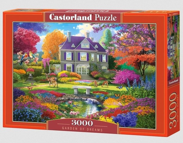 Puzzle Ogród marzeń 3000 elementów