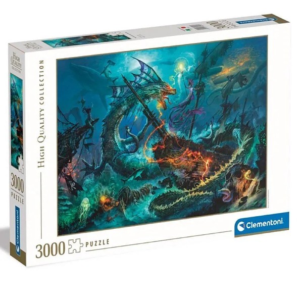 Puzzle Podwodna bitwa 3000 elementów