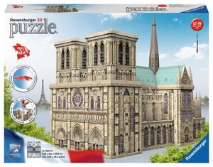 Puzzle 3D Katedra Notre Dame 324 elementy