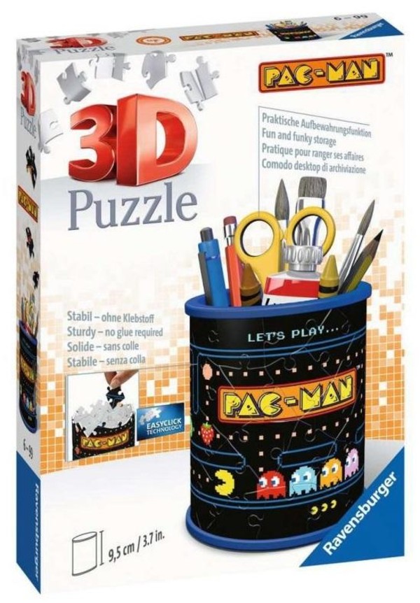 Puzzle 3D 54 Przybornik Pac Man