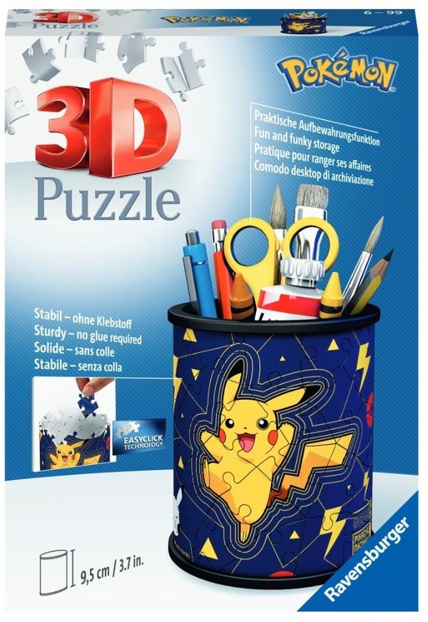Puzzle 3D Przybornik Pikachu 54 elementy