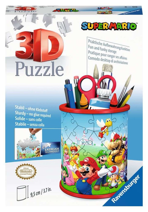 Puzzle 3D Przybornik Super Mario 54 elementy