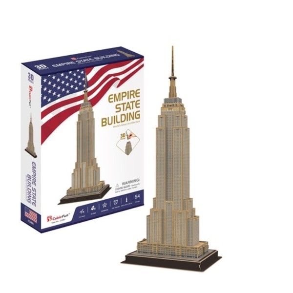Puzzle 3D Empire State Building - 54 elementy