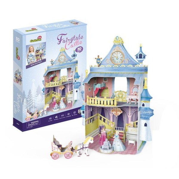 Puzzle 3D Fairytale Castle/ Bajkowy Zamek - 82 elementy