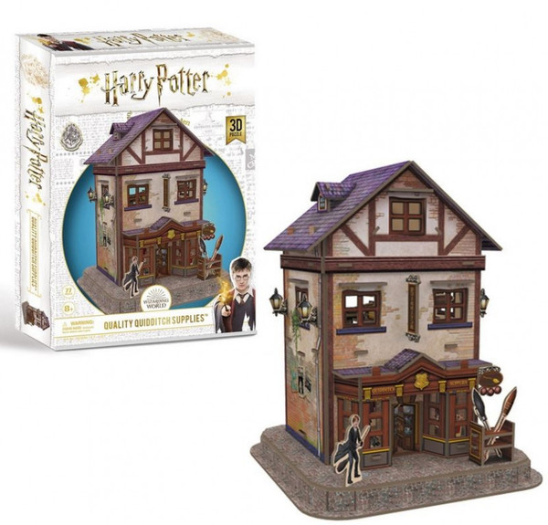 Puzzle 3D Harry Potter Sklep z przyborami 77 elementów