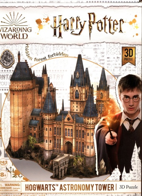 Puzzle 3D Harry Potter Wieża astronomiczna 243 elementów
