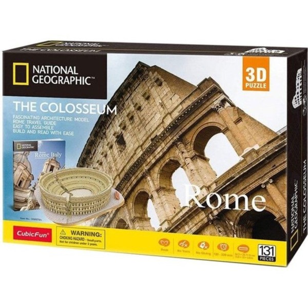 Puzzle 3D National Geographic The Colosseum - 131 elementów