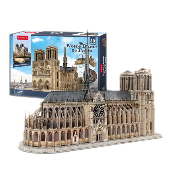 Puzzle 3D Notre Dame de Paris 239 elementów