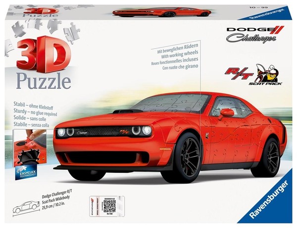 Puzzle 3D Dodge Challenger R/T Scat Pack
