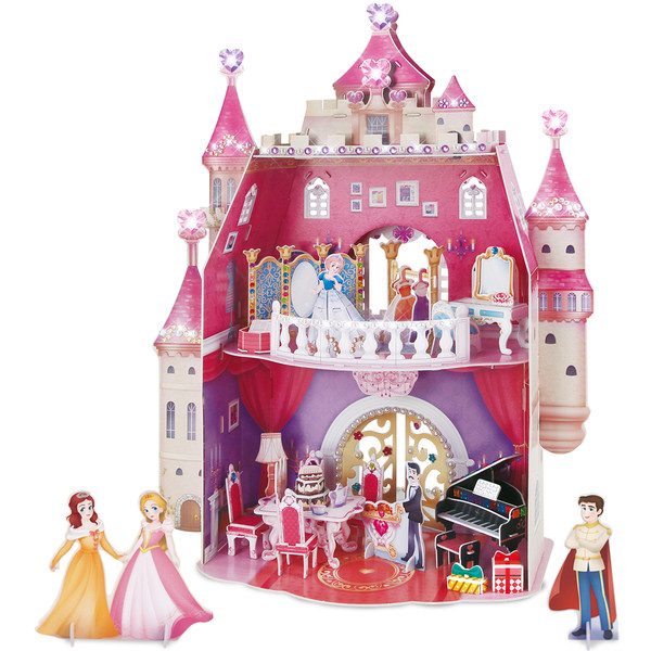 Puzzle 3D Princess Birthday Party - 95 elementów