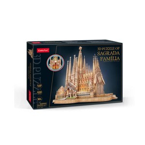 Puzzle 3D Sagrada Familia LED 696 elementów
