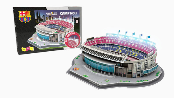 Puzzle 3D Stadion Camp Nou 107 elementów