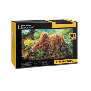 Puzzle 3D Triceratops National Geographic 44 elementy