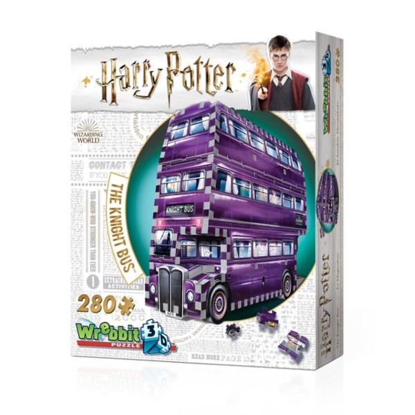 Puzzle Harry Potter The Knight Bus 3D - 280 elementów