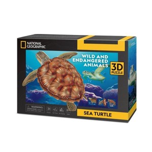 Puzzle 3D Żółw morski 31 elementów