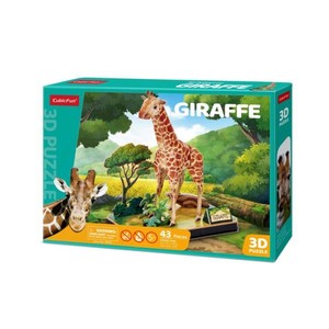 Puzzle 3D Żyrafa 43 elementy