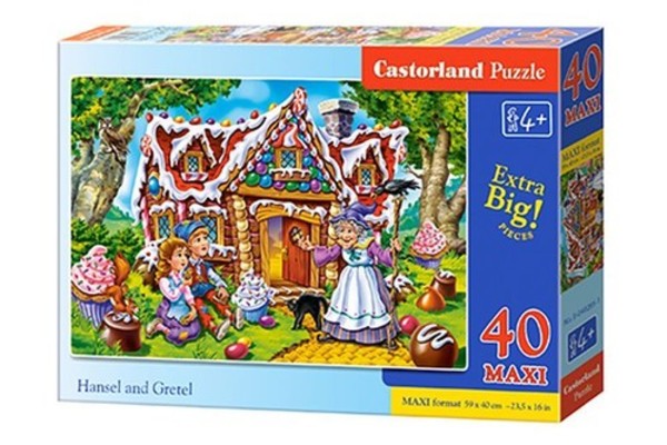 Puzzle Maxi Hansel and Gretel 40 elementów