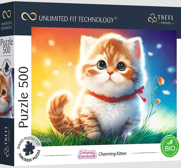 Puzzle Charming Kitten 500 elementów