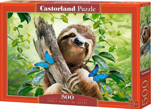 Puzzle Don`t Hurry Be Happy 500 elementów