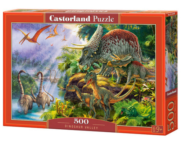 Puzzle Dolina Dinozaurów 500 elementów