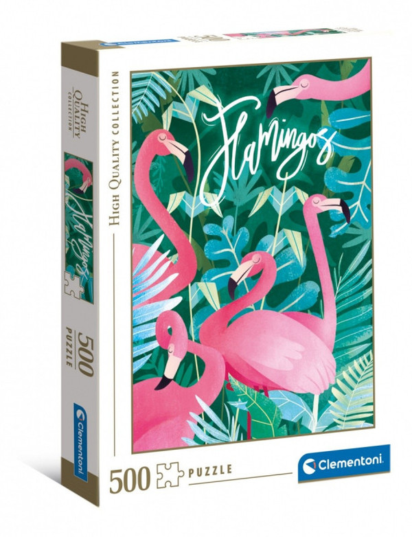 Puzzle Fantastic Animals Flamingi 500 elementów