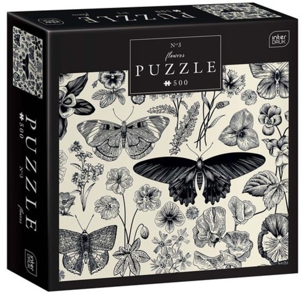 Puzzle Flowers 3 - 500 elementów