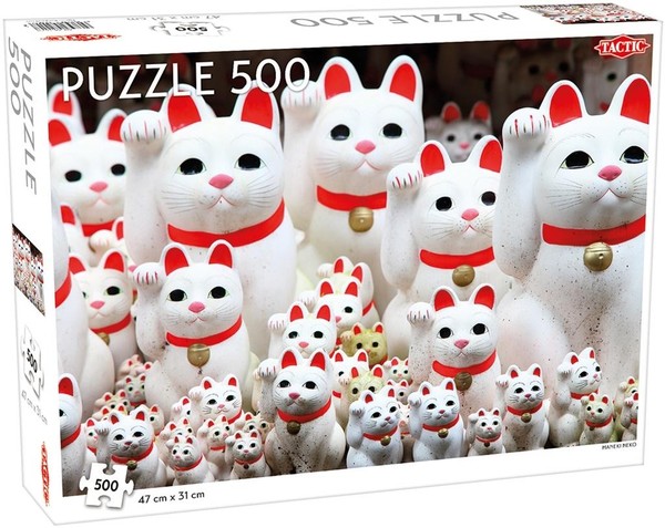 Puzzle Koty Maneki Neko 500 elementów