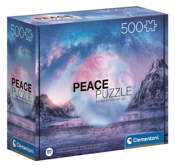 Puzzle Peace Collection Light Blue 500 elementów