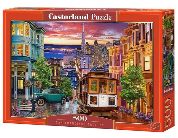 Puzzle San Francisco Trolley 500 elementów