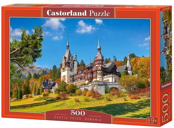 Puzzle Zamek Peles, Rumunia 500 elementów