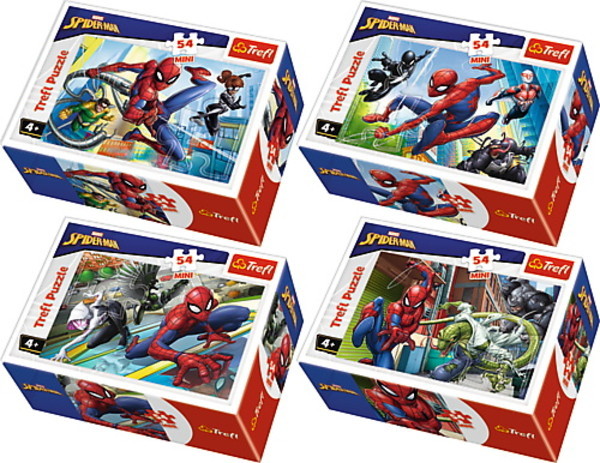 Puzzle mini Czas na Spider-Mana - 54 elementy