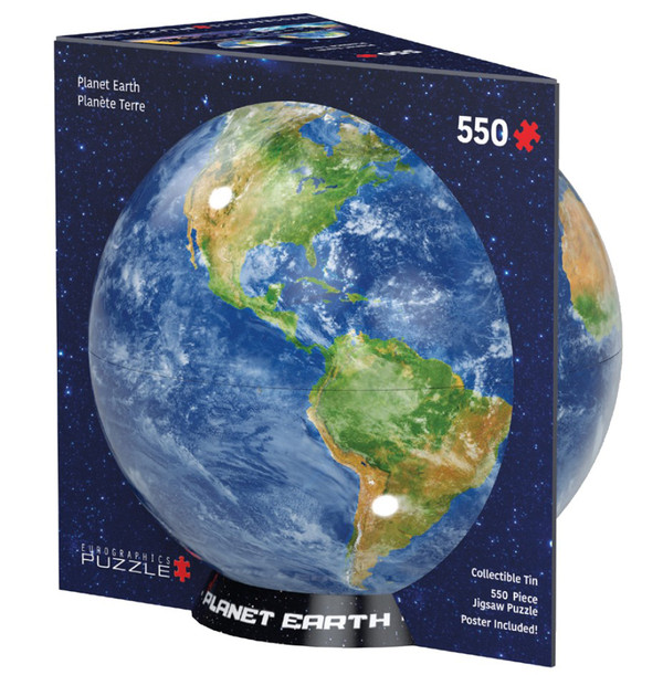 Puzzle Puszka Planeta Ziemia 550 elementów