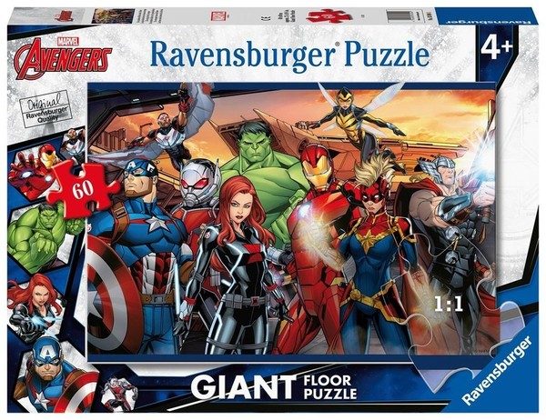 Puzzle Avengers Giant 60 elementów