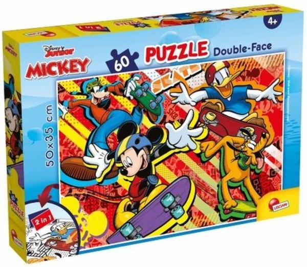Puzzle dwustronne Klasyka Disney 60 elementów