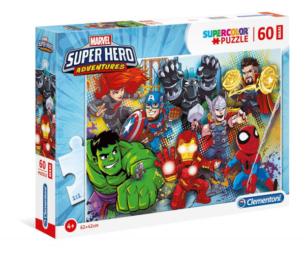 Puzzle Marvel Super Hero Adventures - 60 elementów