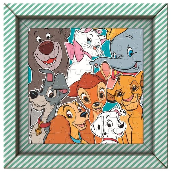 Puzzle Frame Me Up Disney Zwierzęta - 60 elementów