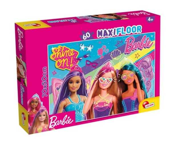Puzzle MaxiFloor Barbie 60 elementów