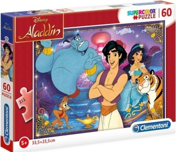 Puzzle Super Color Aladdin 60 elementów