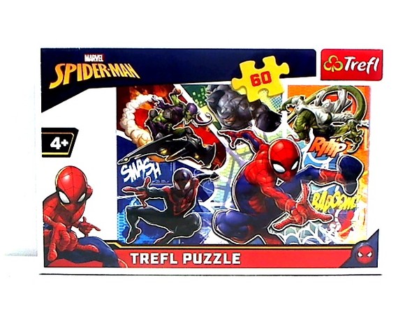 Puzzle Waleczny Spider-Man 60 elementów